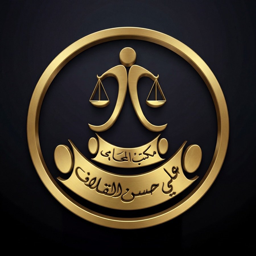 شعار مكتب المحامي علي حسن القلاف